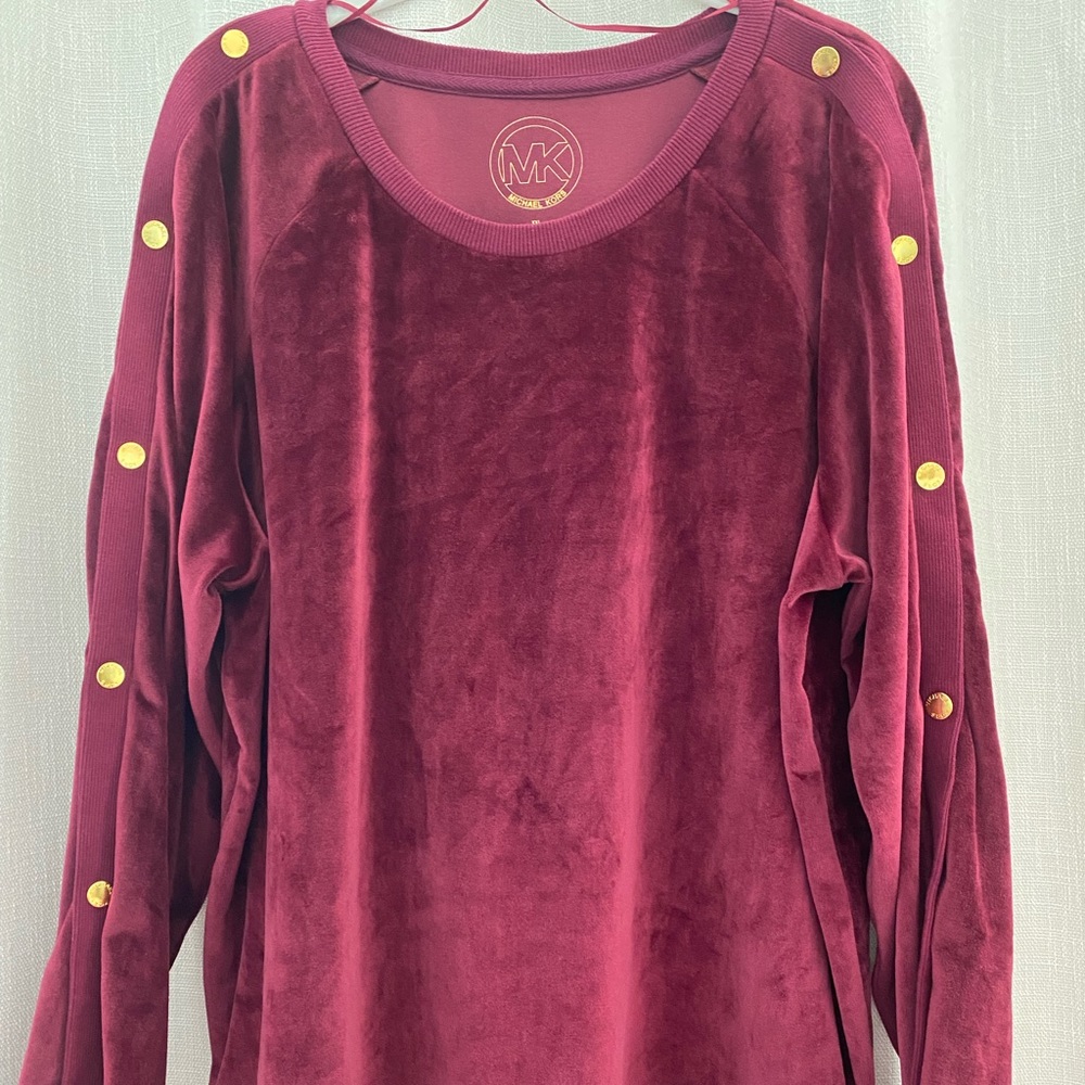 Michael Kors velour top